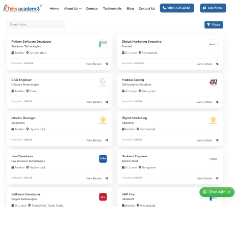 Job Portal (CMS Based) — CMS-driven job portal with applicant workflows